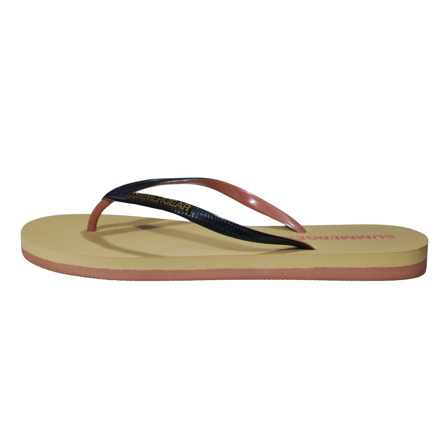 Sunsteps Slim Fit – Flip-Flops Zwart/Roze