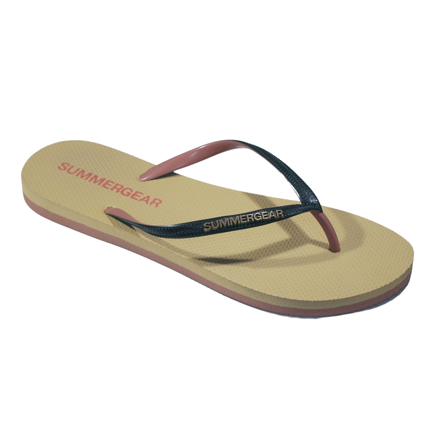 Sunsteps Slim Fit – Flip-Flops Zwart/Roze