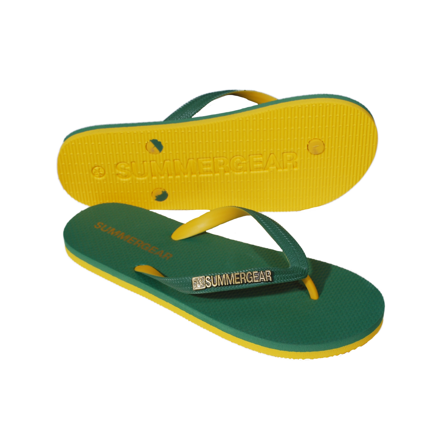Sunsteps Regular – Flip-Flops Groen/Geel