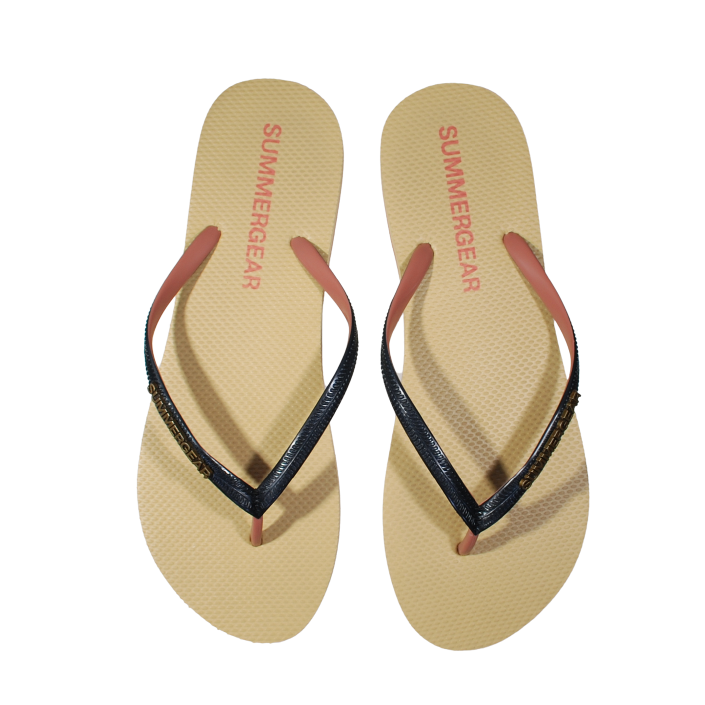 Sunsteps Slim Fit – Flip-Flops Zwart/Roze