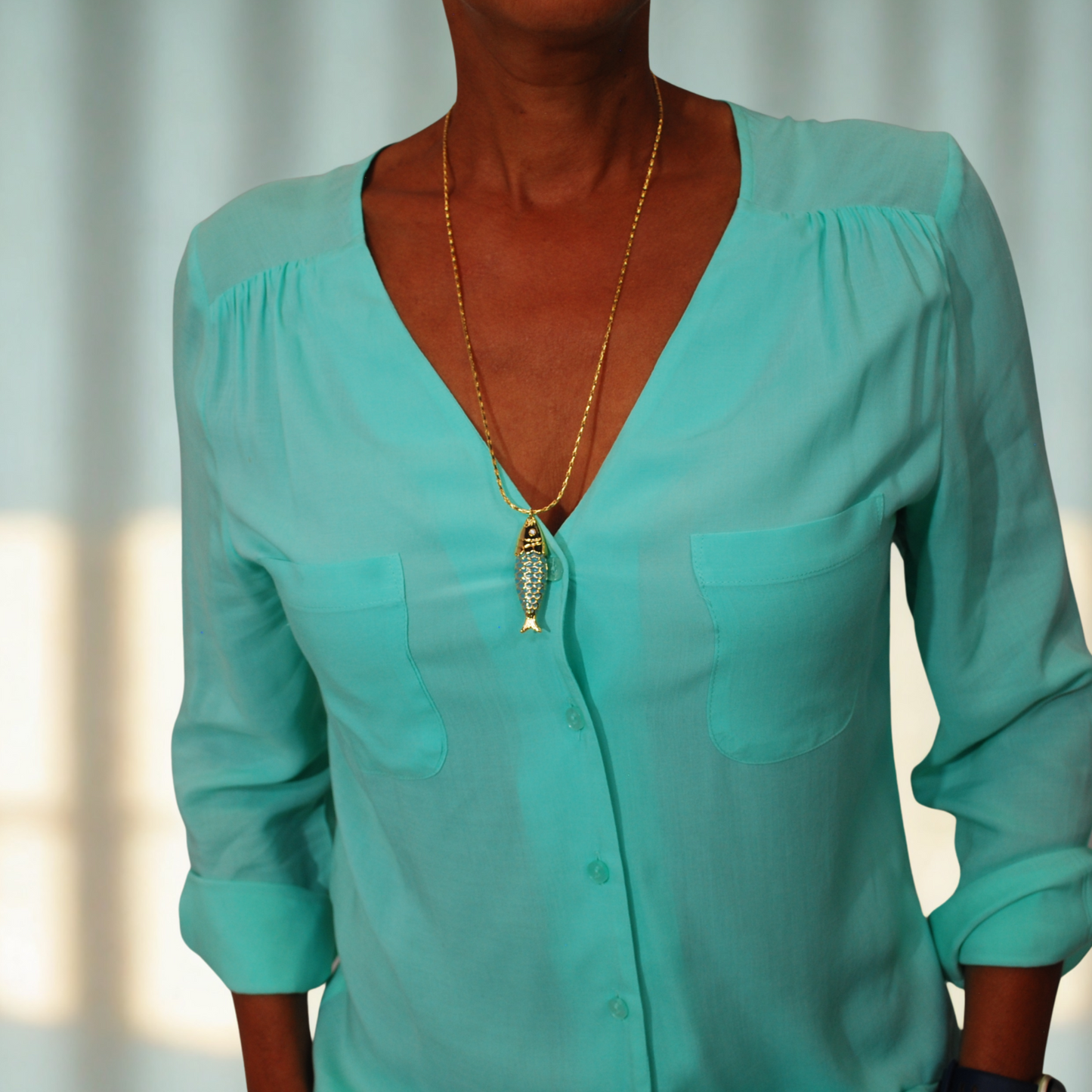 Solena ketting – Golden Fish