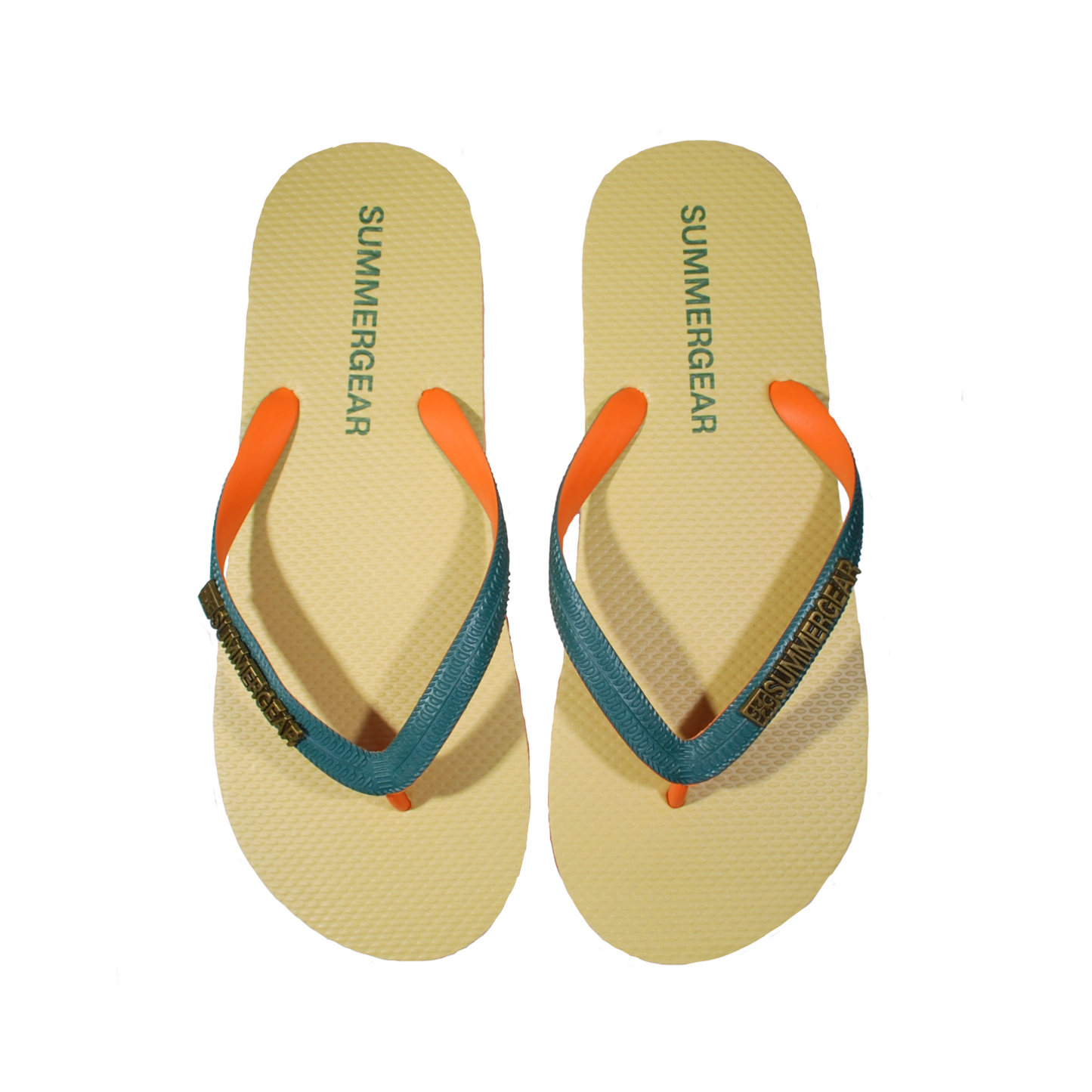 Sunsteps Regular – Flip-Flops Groen/Oranje