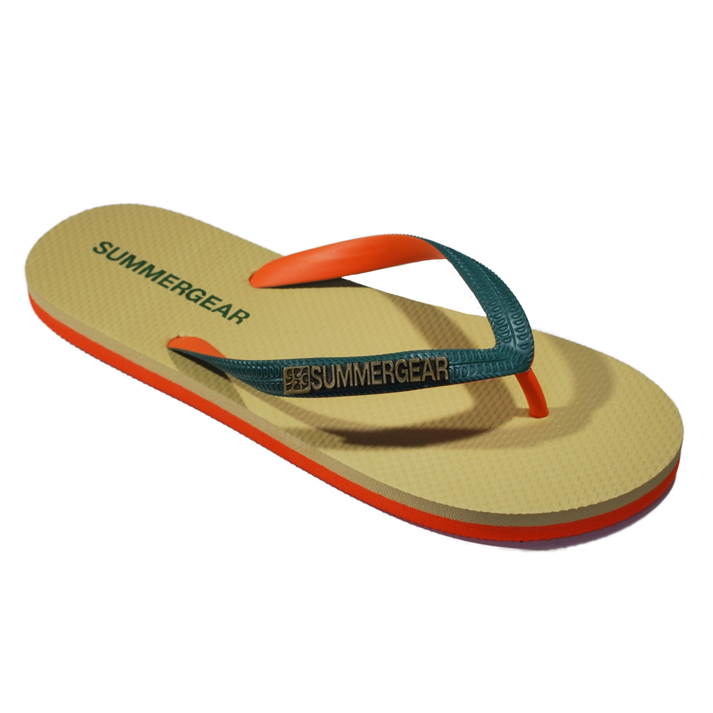Sunsteps Regular – Flip-Flops Groen/Oranje