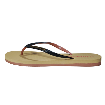 Sunsteps Slim Fit – Flip-Flops Zwart/Roze