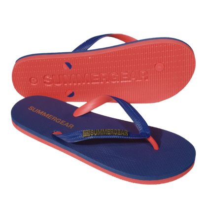 Sunsteps Regular – Flip-Flops Blauw/Rood