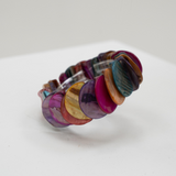 Parelmoer armband Luna multicolor