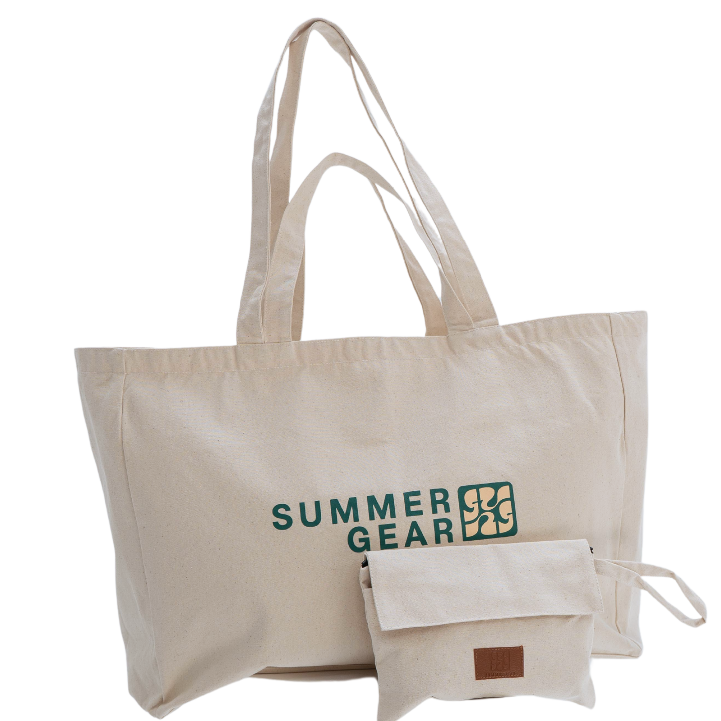 Beach Bag XL met clutch