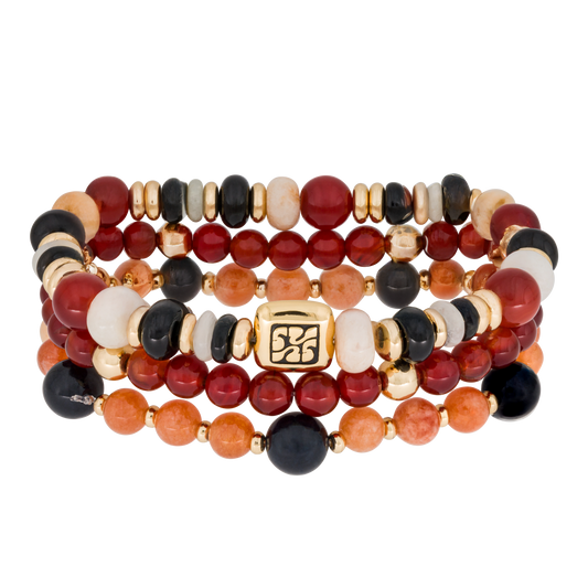Solena armband – Sunset Mix
