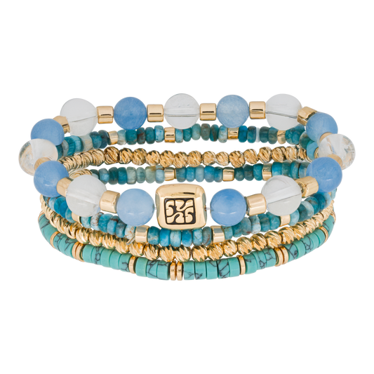 Solena armband – Blue Coast