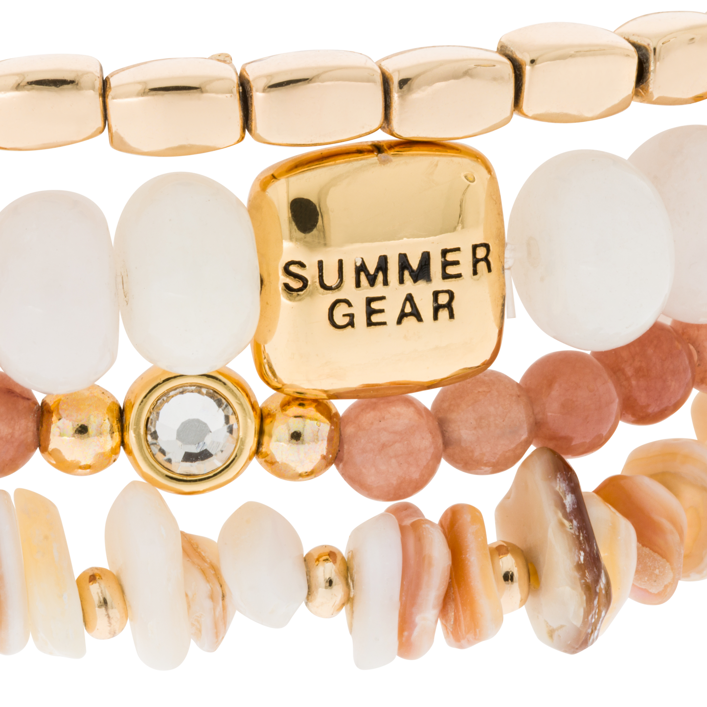 Solena armband – Pearl Blush