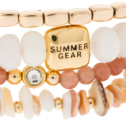 Solena armband – Pearl Blush