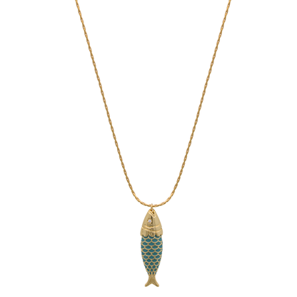 Solena ketting – Golden Fish
