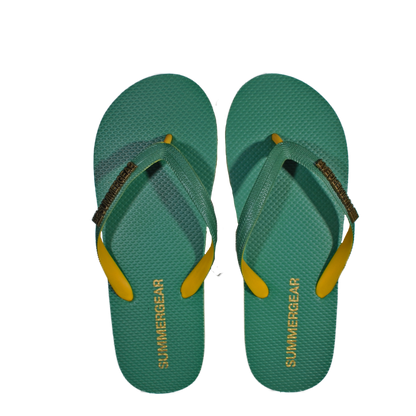 Sunsteps Regular – Flip-Flops Groen/Geel