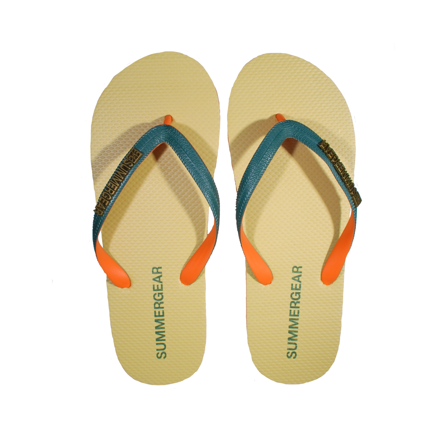 Sunsteps Regular – Flip-Flops Groen/Oranje