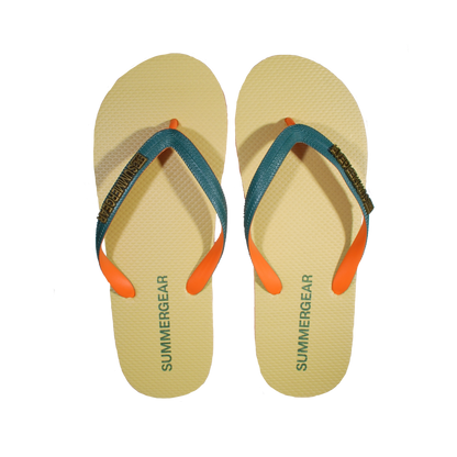 Sunsteps Regular – Flip-Flops Groen/Oranje