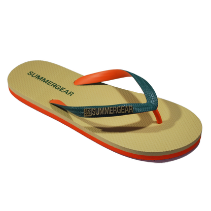 Sunsteps Regular – Flip-Flops Groen/Oranje