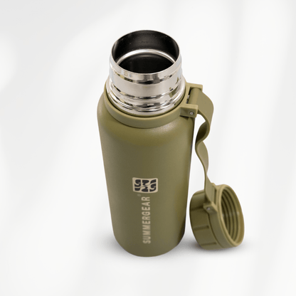 RVS Drinkfles Groen