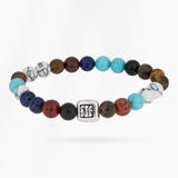 Kralen armband heren Turquoise Core