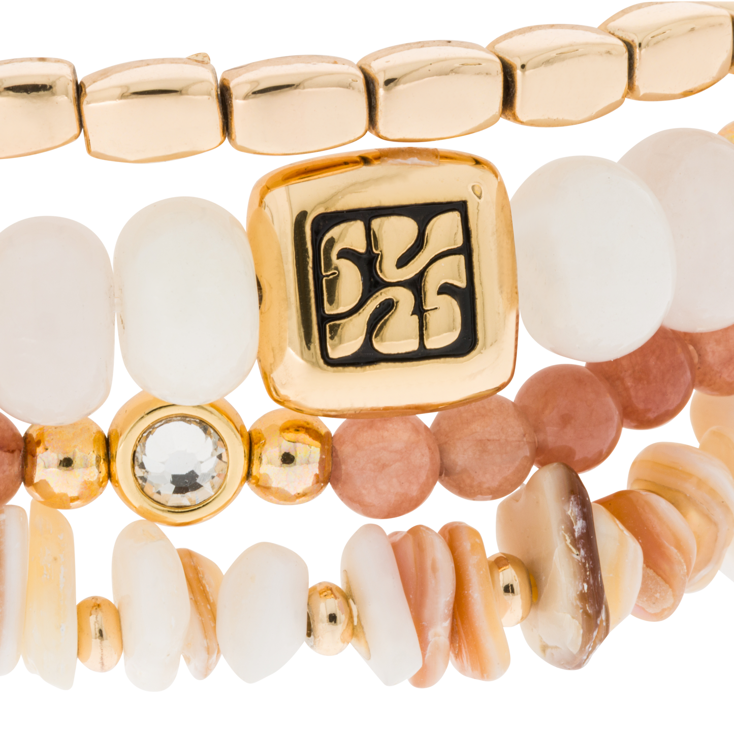 Solena armband – Pearl Blush