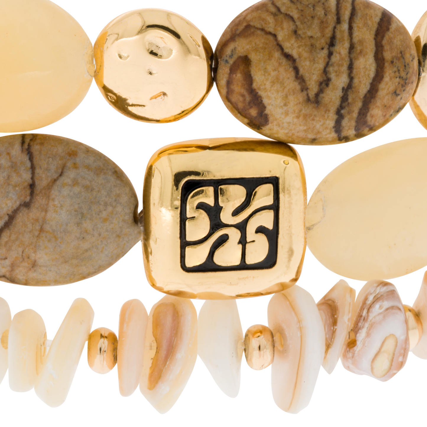 Solena armband – Sand Shell